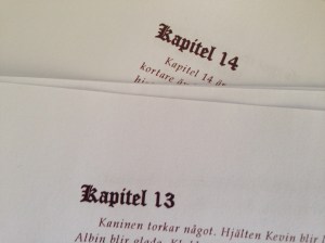 Kaninen kap 13 och 14