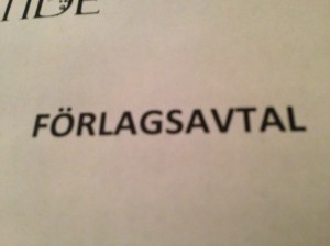 Förlagsavtalet